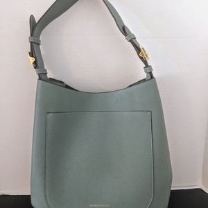✨✨SOLD✨✨Burberry Elmstone Hobo Leather Eucalyptus